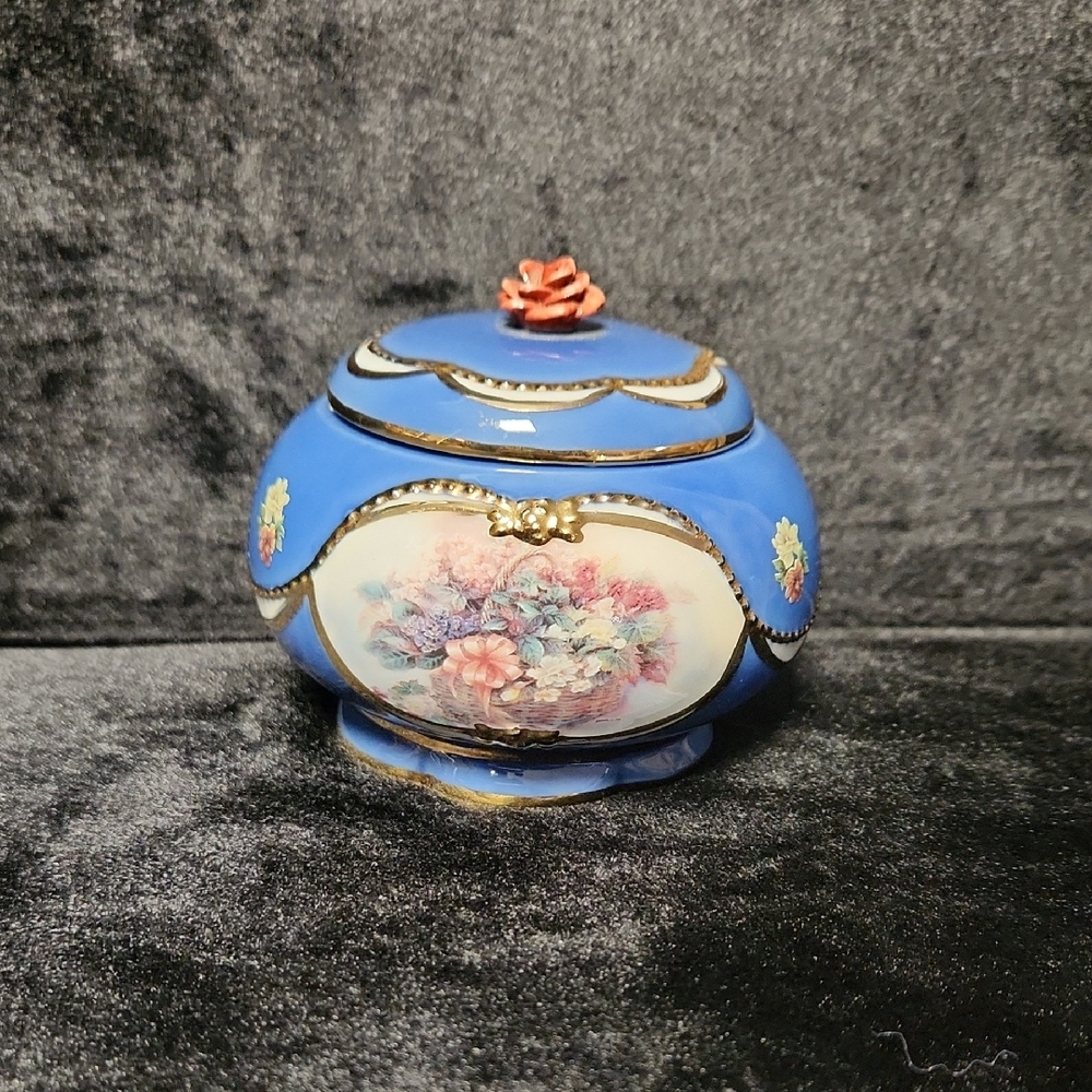 Musical Trinket Box titled Begonias is the Second issue in Lena Liu'